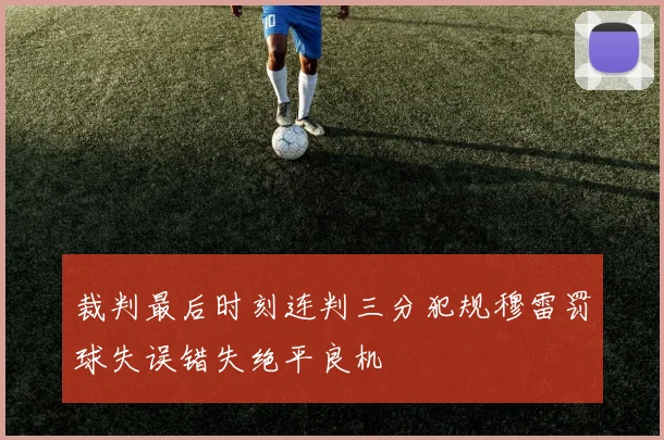 裁判最后时刻连判三分犯规穆雷罚球失误错失绝平良机